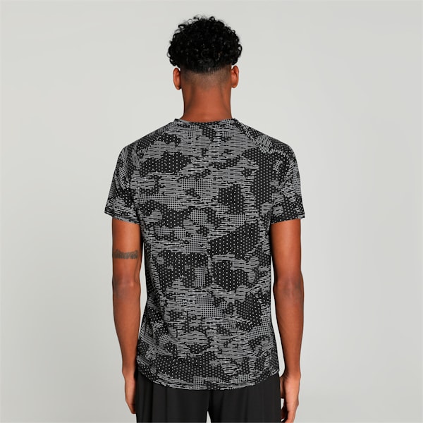 EVOSTRIPE Printed Men's T-shirt, PUMA Black, extralarge-IND