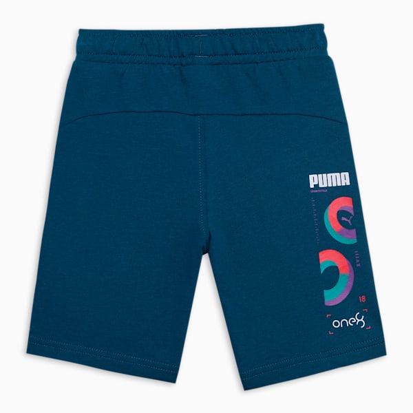 PUMA x one8 Youth Elevated Shorts, Ocean Tropic, extralarge-IND