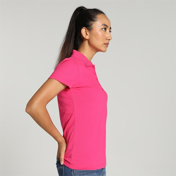 Women's Polo T-shirt, PUMA Pink, extralarge-IND