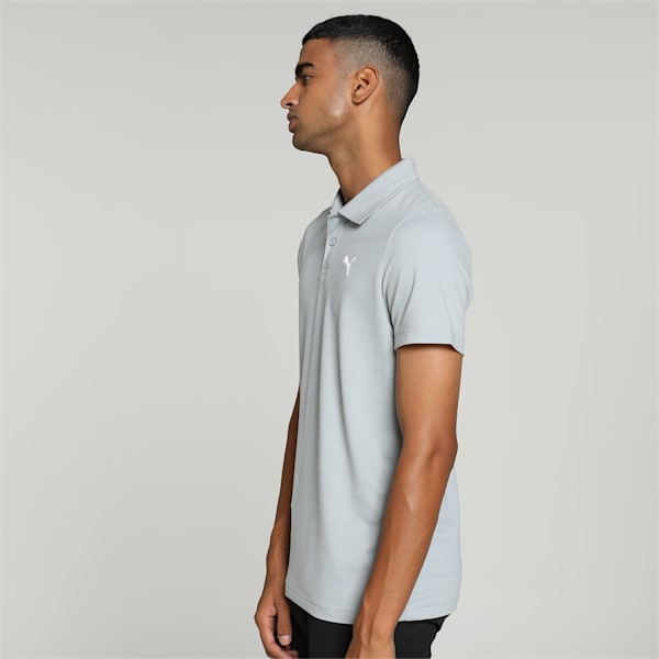 Men's Slim Fit Polo T-shirt, Cool Mid Gray, extralarge-IND