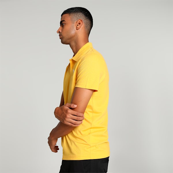 Men's Slim Fit Polo T-shirt, Mustard Seed, extralarge-IND