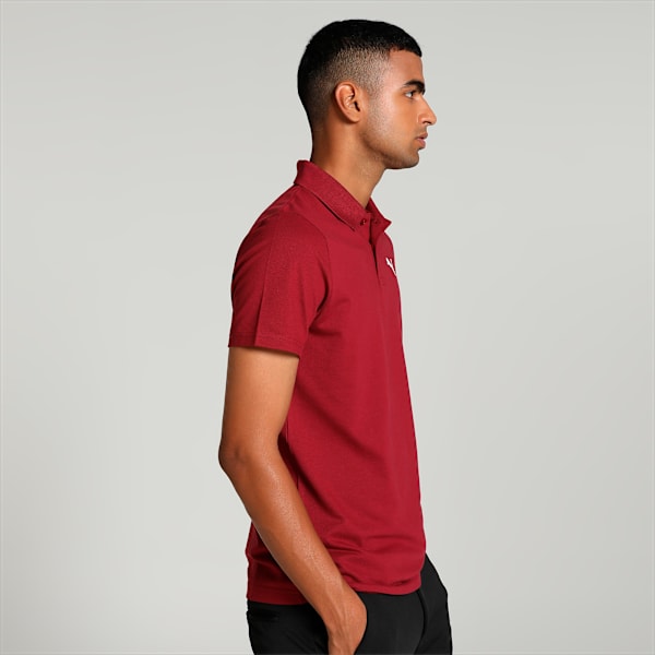 Men's Slim Fit Polo T-shirt, Team Regal Red, extralarge-IND