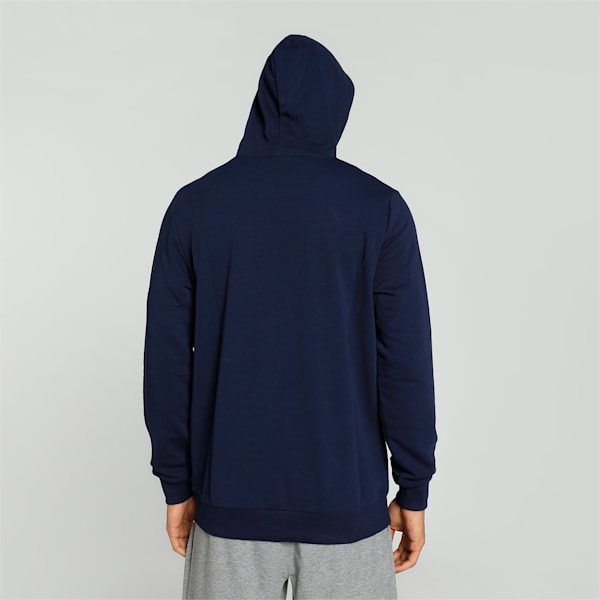Men's Varsity Graphic Hoodie, PUMA Navy, extralarge-IND