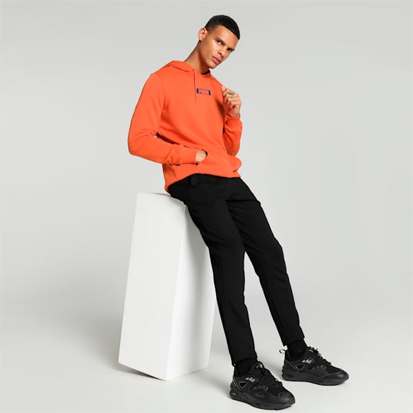 Men's Varsity Graphic Hoodie, Chili Powder, extralarge-IND