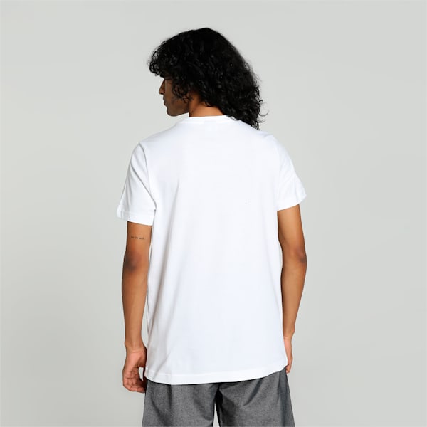 Classics Men's Embroidered Slim Fit Tee, PUMA White, extralarge-IND