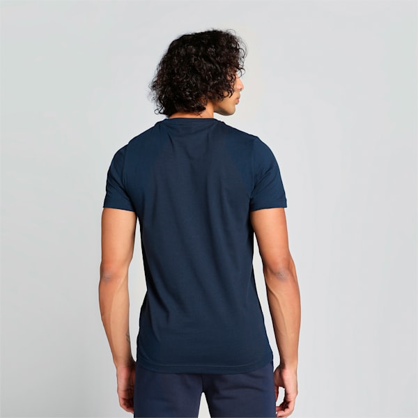 Classics Men's Embroidered Slim Fit Tee, Club Navy, extralarge-IND