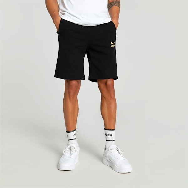 Men's Classics Elevated Slim Fit Shorts, PUMA Black, extralarge-IND