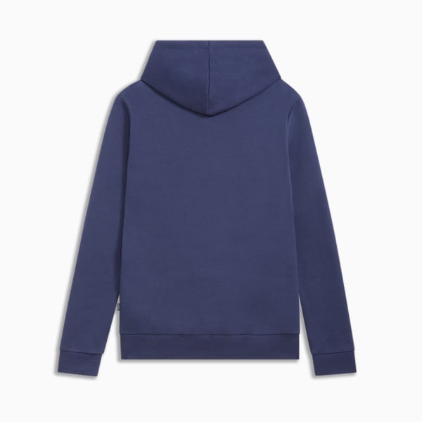 Sudadera con capucha Essentials con logotipo grande de gato para mujer, PUMA Navy, extralarge