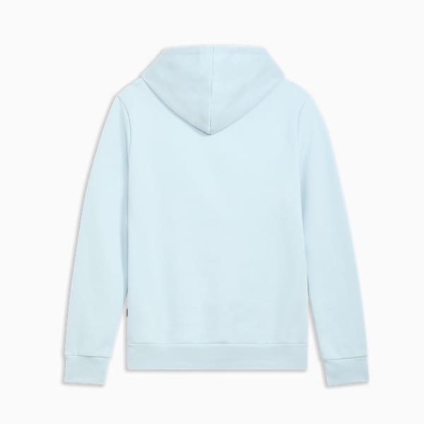 Sudadera con capucha Essentials con logotipo grande de gato para mujer, Frosted Dew, extralarge
