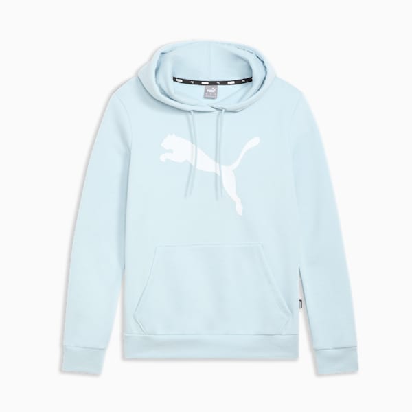 Essentials Big Cat Logo Women's Hoodie, Frosted Dew, extralarge