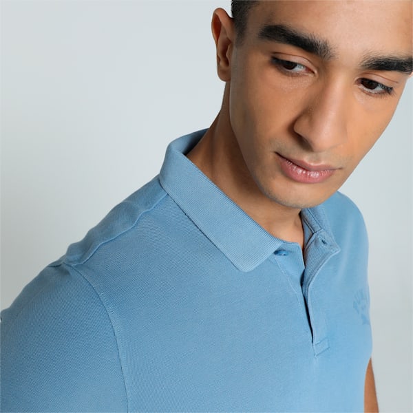 Men's Classics Graphic Polo, Zen Blue, extralarge-IND