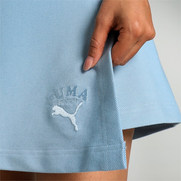 Classics Women's Mini Skirt, Zen Blue, extralarge-IND
