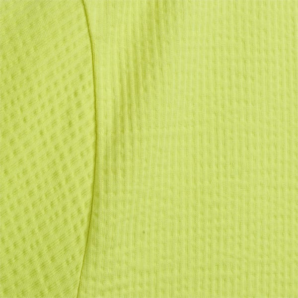 Ruffles Girl's Relaxed Fit Tee, Lime Sheen, extralarge-IND