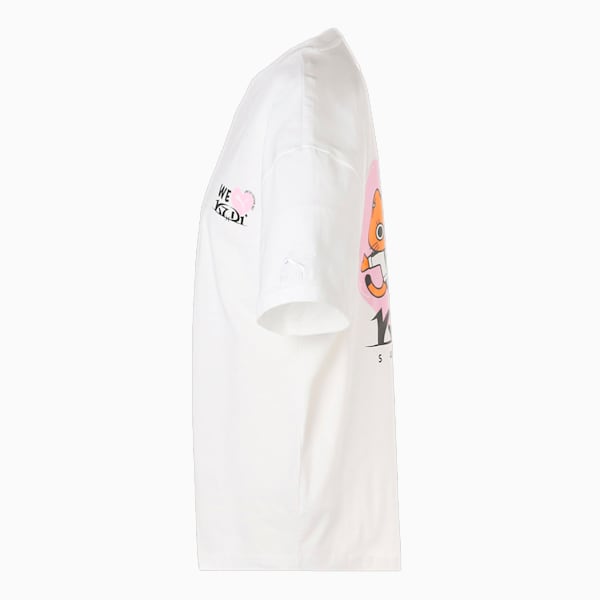 ユニセックス K7D1+ SUPAEVO 半袖 グラフィック Tシャツ, PUMA White, extralarge-JPN