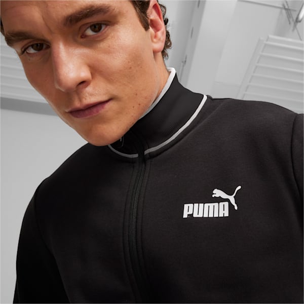 メンズ スウェット トラックスーツ 上下セット, PUMA Black, extralarge-JPN