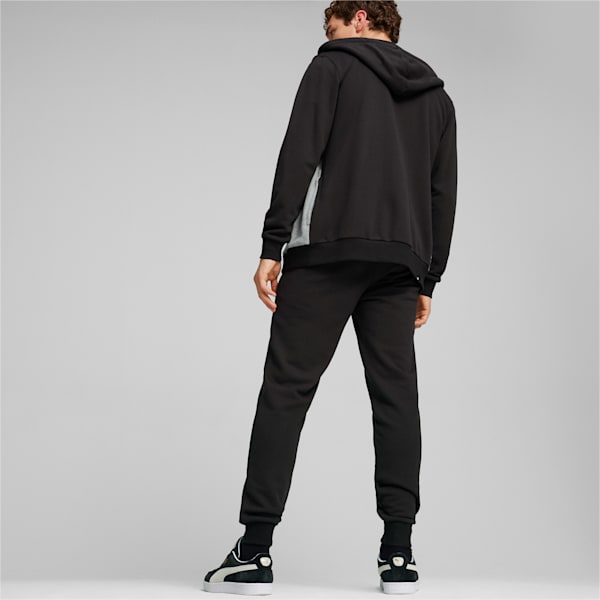 メンズ プーマ パワー フーデッド トラックスーツ 上下セット, PUMA Black, extralarge-JPN