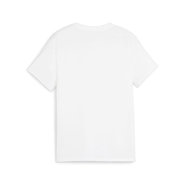 キッズ ボーイズ エヴォストライプ 半袖 Tシャツ 120-160cm, PUMA White, extralarge-JPN