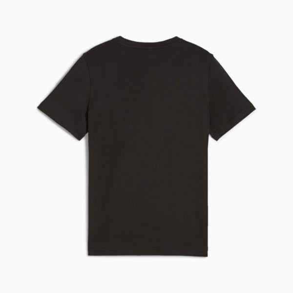 キッズ ボーイズ グラフィックス キャット 半袖 Tシャツ 120-160cm, PUMA Black, extralarge-JPN