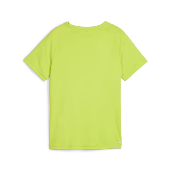 キッズ ボーイズ アクティブ スポーツ ポリ グラフィック 半袖 Tシャツ 120-160cm, Lime Pow, extralarge-JPN