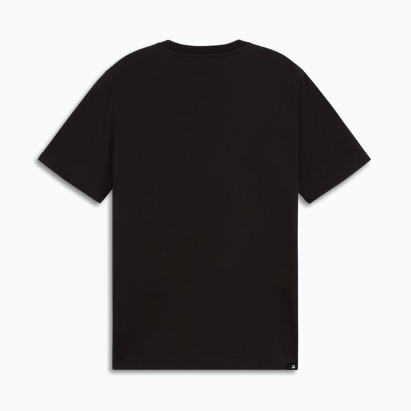 Suede Logo Men's Tee, PUMA Black, extralarge