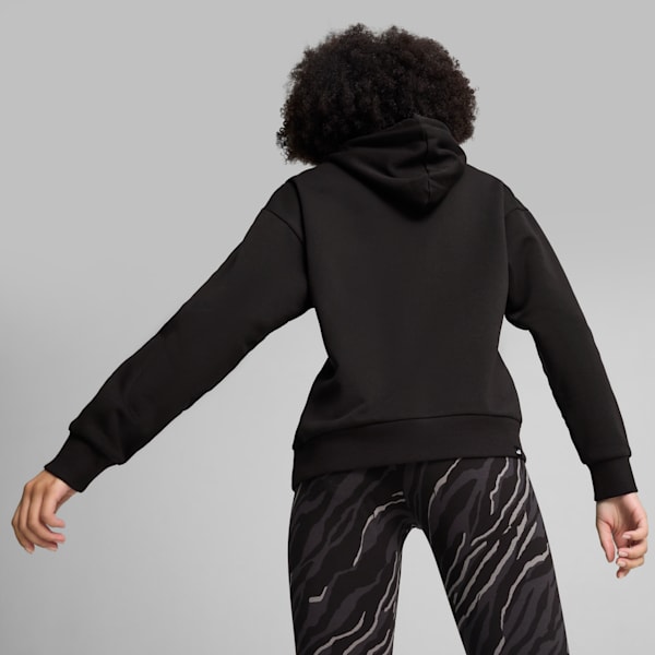 Hoodie ESS+ ANIMAL Femme, PUMA Black, extralarge