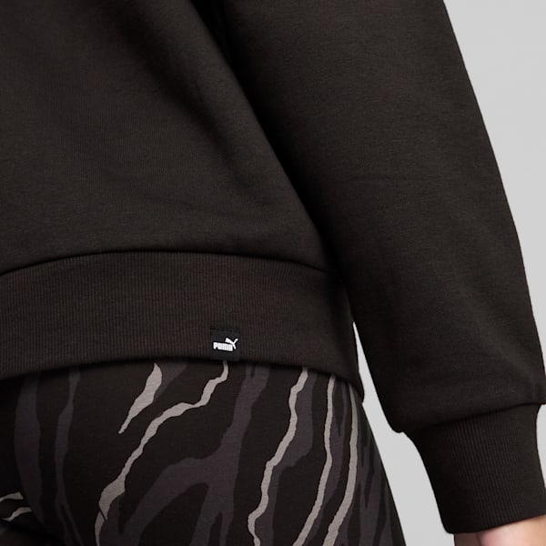 Hoodie ESS+ ANIMAL Femme, PUMA Black, extralarge