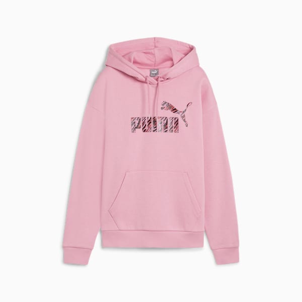 Sudadera ESS+ ANIMAL para mujer, Mauved Out, extralarge