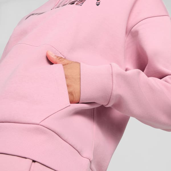 Sudadera ESS+ ANIMAL para mujer, Mauved Out, extralarge