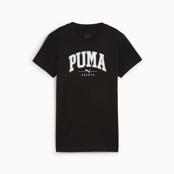 T-shirt à imprimé PUMA SQUAD Femme, PUMA Black, extralarge