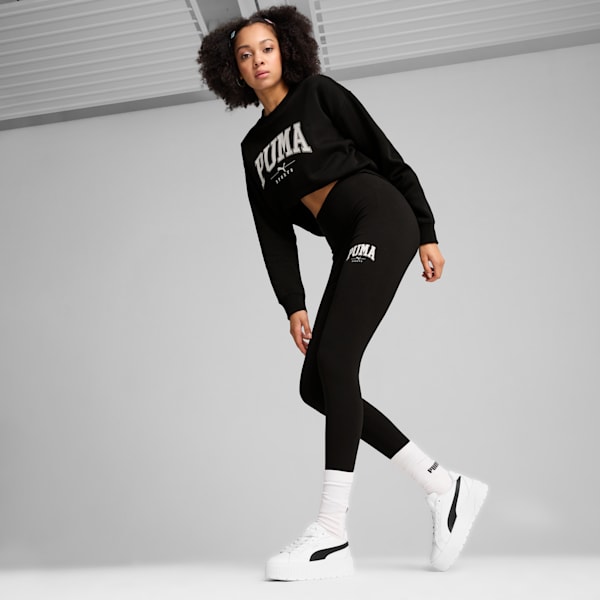 PUMA SQUAD Leggings Women, PUMA Black, extralarge