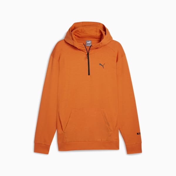 Orange puma hoodie online