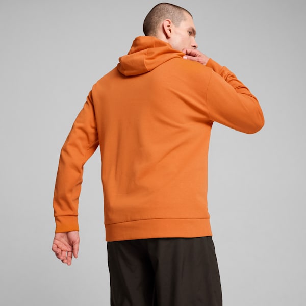 RAD/CAL Men's Hooded Half-Zip, Maple Syrup, extralarge