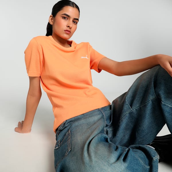 HER Women's Tee, Bright Melon, extralarge-IND