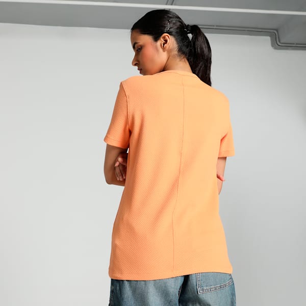 HER Women's Tee, Bright Melon, extralarge-IND