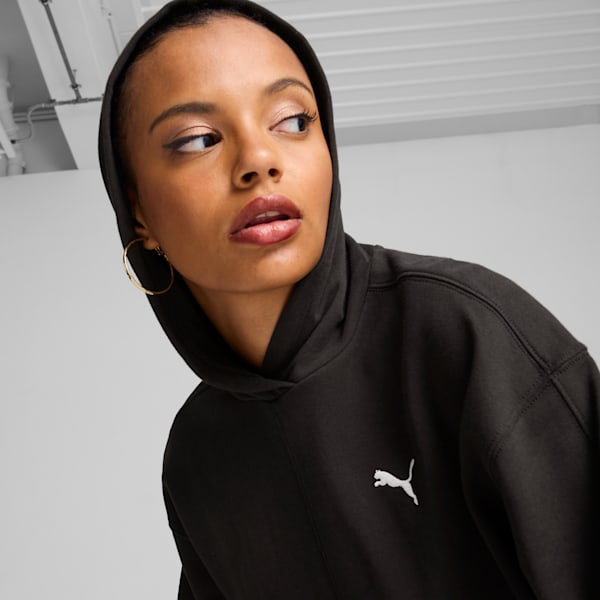 Sudadera con capucha para mujer HER, PUMA Black, extralarge