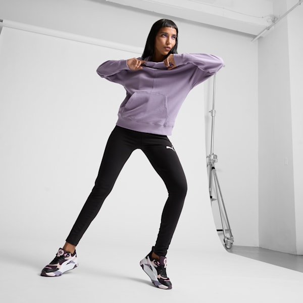 Sudadera con capucha para mujer HER, Pale Plum, extralarge