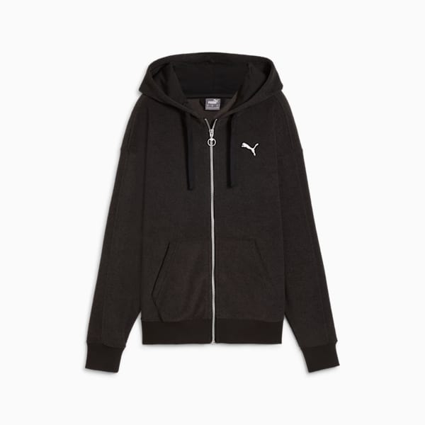 Chamarra con capucha para mujer HER, PUMA Black, extralarge
