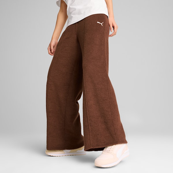Pants ancho para mujer HER, Espresso Brown, extralarge