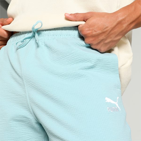 Classics Men's Seersucker Shorts, Turquoise Surf, extralarge-IND