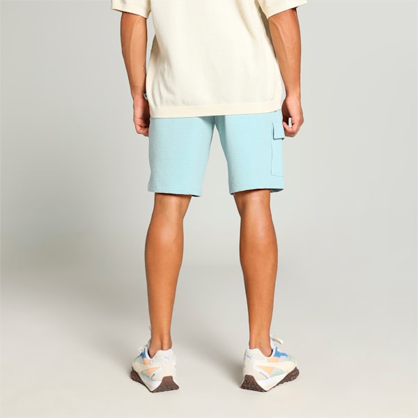 Classics Men's Seersucker Shorts, Turquoise Surf, extralarge-IND