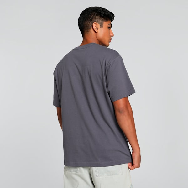 OPEN ROAD Men's Relaxed Fit Tee, Galactic Gray, extralarge-IND