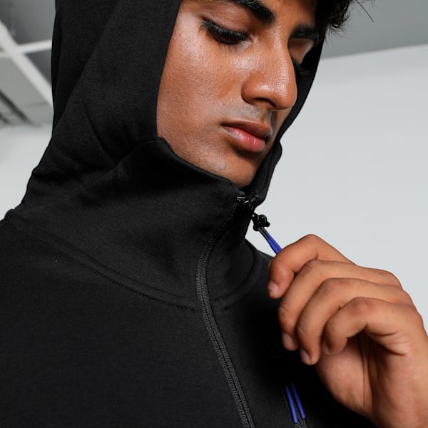 OPEN ROAD Full-Zip Men's Hoodie, PUMA Black, extralarge-IND