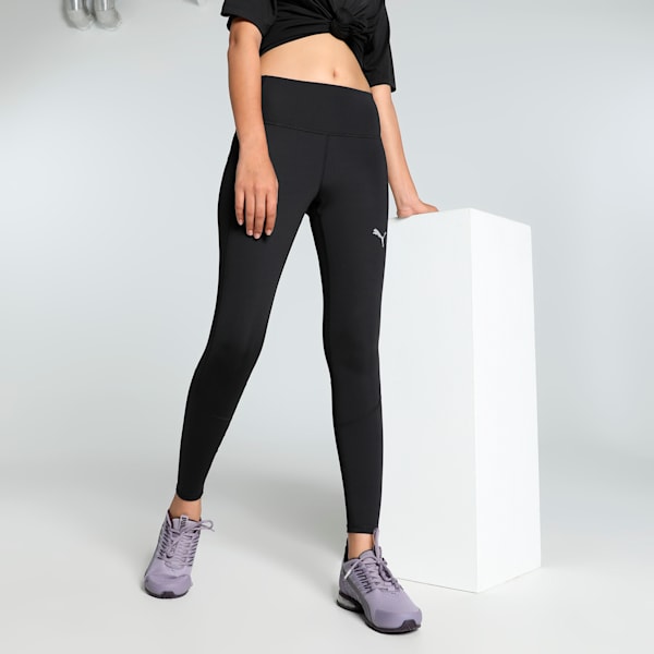 EVOSTRIPE Women's Tights, PUMA Black, extralarge-IND