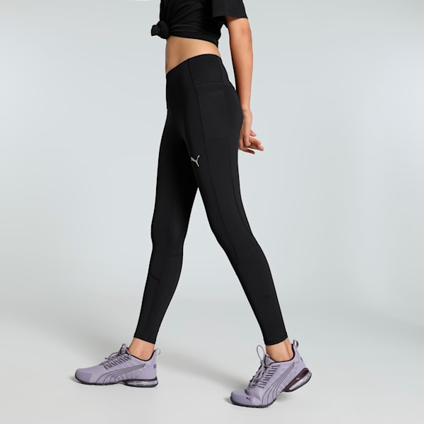EVOSTRIPE Women's Tights, PUMA Black, extralarge-IND