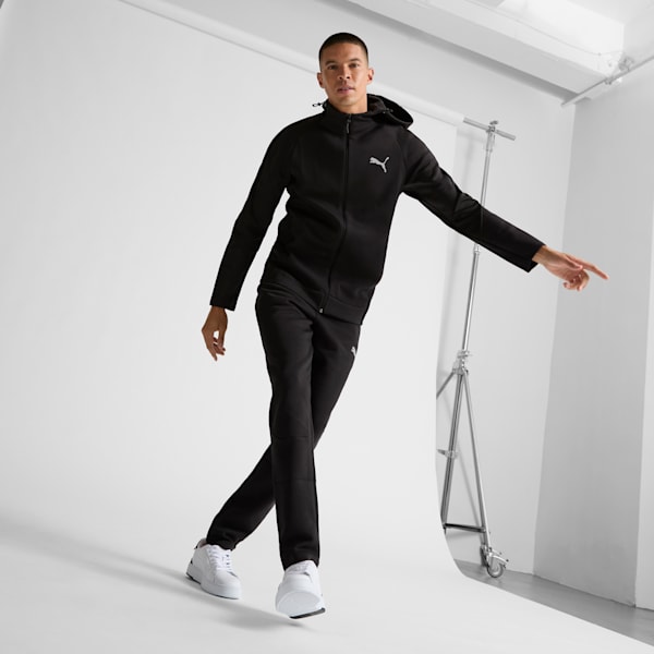 Veste zippée à capuche EVOSTRIPE, PUMA Black, extralarge