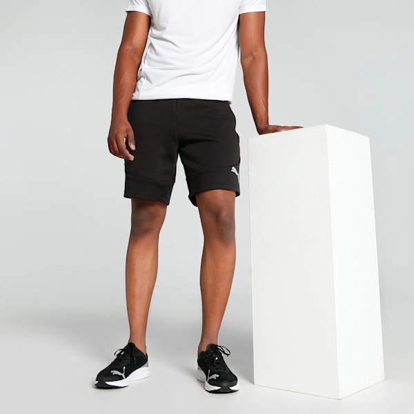 EVOSTRIPE Men's Shorts, PUMA Black, extralarge-IND