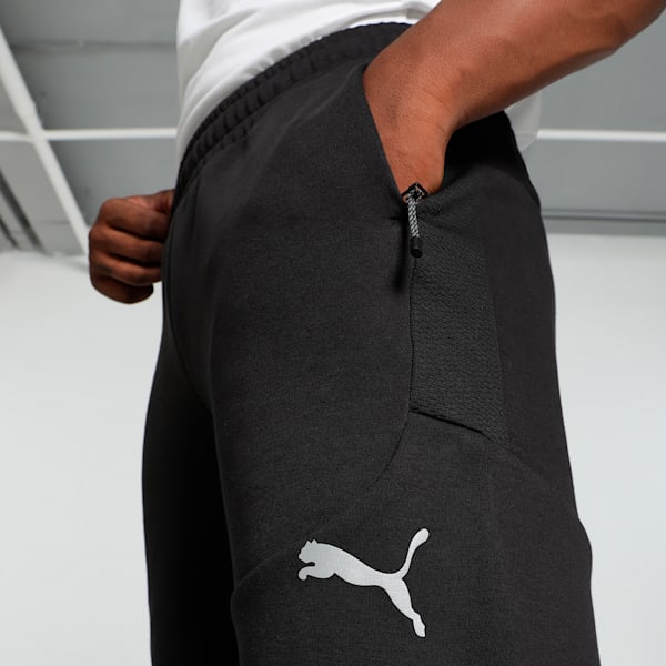 EVOSTRIPE Men's Shorts, PUMA Black, extralarge-IND