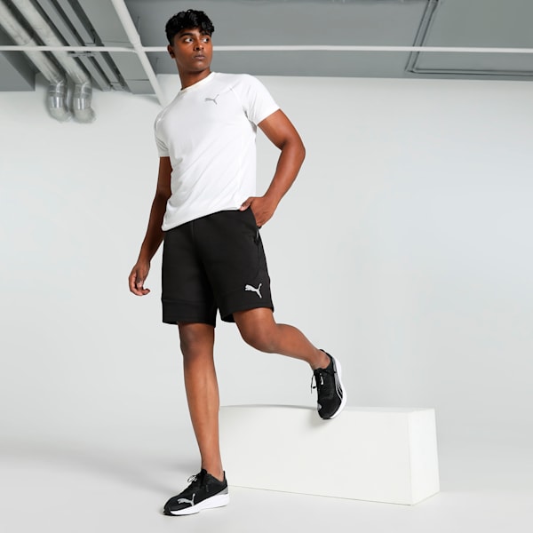 EVOSTRIPE Men's Shorts, PUMA Black, extralarge-IND
