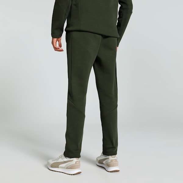 EVOSTRIPE Men's Slim Fit Pants, Dark Olive, extralarge-IND