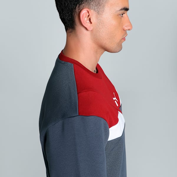 POWER Men's Crew-Neck Sweatshirt, Galactic Gray, extralarge-IND